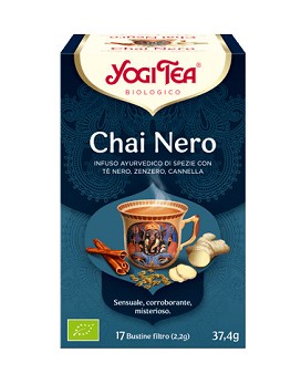 Yogi Tea - Tè Speziato Nero Chai 17 x 2,2 gramos - YOGI TEA