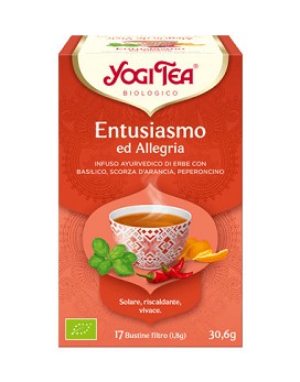 Yogi Tea - Entusiasmo ed Allegria 17 x 1,8 grammes - YOGI TEA