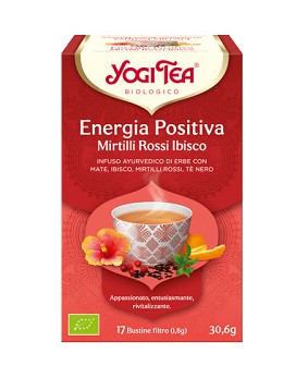 Yogi Tea - Energia Positiva Mirtilli Rossi Ibisco 17 x 1,8 gramos - YOGI TEA