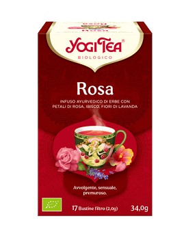 Yogi Tea - Rosa 17 Beutel à 2 Gramm - YOGI TEA