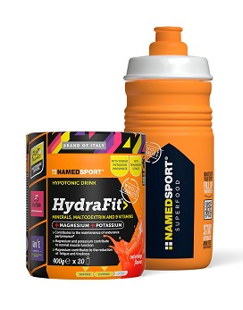 HydraFit + Bouteille 400 grammes - NAMED SPORT
