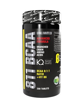 811 BCAA Unlimited 200 tabletten - ANDERSON RESEARCH