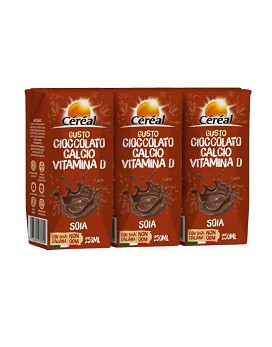 Drink di Soia al Cacao 3 carton de 250ml - CÉRÉAL