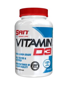 Vitamin D3 180 gélules - SAN NUTRITION