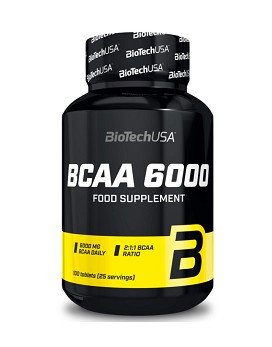 BCAA 6000 100 Tabletten - BIOTECH USA