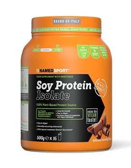 Soy Protein Isolate 500 grams - NAMED SPORT