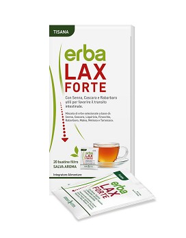 Erba LAX Forte - Tisana 20 bustine da 2 grammi - ERBA VITA