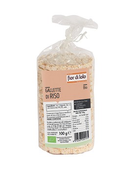 Reisfladen Biologisch 100 Gramm - FIOR DI LOTO