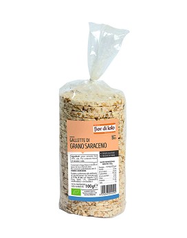 Biological Buckwheat Cakes 100 grams - FIOR DI LOTO