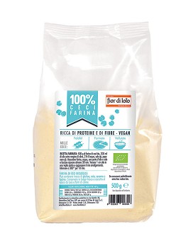 Biological Chickpea Flour 500 grams - FIOR DI LOTO