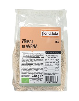 Crusca di Avena Bio 250 grammi - FIOR DI LOTO