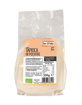 Tapioca Starch Powder Bio 250 grams - FIOR DI LOTO