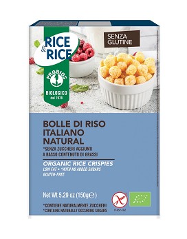 Rice & Rice - Bolle di Riso Natural Senza Glutine 150 grammi - PROBIOS