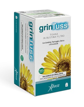 grinTuss - Herbal Tea in Filter Bag 20 sachets of 1,5 grams - ABOCA