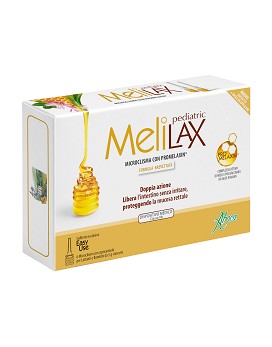 Melilax Pediatric 6 microenemas desechables de 5 gramos - ABOCA