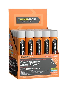 Guaranà Super Strong Liquid 20 flacons de 25ml - NAMED SPORT