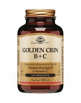 Golden Crin B+C 100 comprimidos - SOLGAR