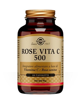 Rose Vita C 500 100 comprimidos - SOLGAR