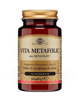 Vita MetaFolic 50 comprimés - SOLGAR