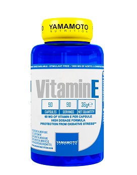 Vitamin E 60mg 90 capsules - YAMAMOTO NUTRITION