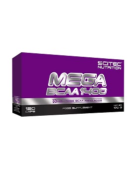 Mega BCAA 1400 120 Kapseln - SCITEC NUTRITION
