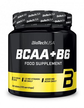 BCAA + B6 340 compresse - BIOTECH USA