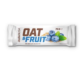 Oat & Fruits 1 Riegel von 70 Gramm - BIOTECH USA