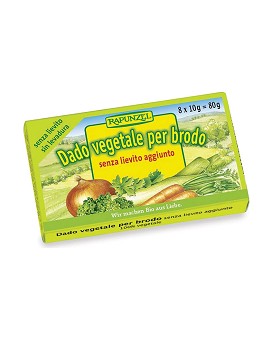 Cubitos Vegetales para Caldo 8 cubitos vegetales de 10 gramos - RAPUNZEL