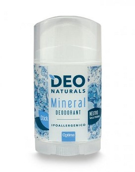 Deo Naturals - Mineral Deodorant Stick Neutralen 100 Gramm - OPTIMA