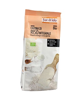 Organic Brown Rice Flour 375 grams - FIOR DI LOTO