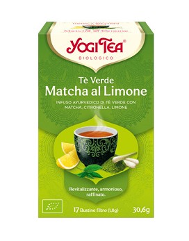 Yogi Tea - Thé Vert Matcha Citron 17 sachets de 1,8 grammes - YOGI TEA