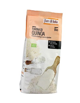 Organic Quinoa Flour 375 grams - FIOR DI LOTO
