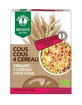 Cous Cous with 4 Cereals 500 grams - PROBIOS
