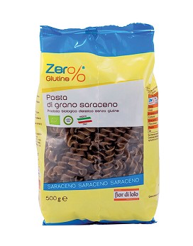 Zero% Glutine - Fusilli di Grano Saraceno 500 grammi - FIOR DI LOTO