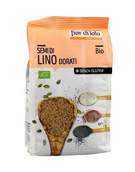 Semi di Lino Dorati Bio 400 grammi - FIOR DI LOTO