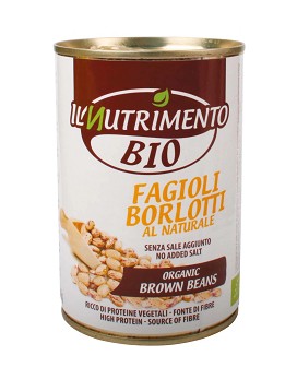 Bio Organic - Borlotti Judías Marrón Naturales 400 gramos - PROBIOS