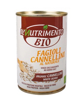 Bio Organic - Cannellini Judías Blancas Naturales 400 gramos - PROBIOS