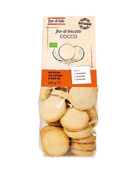 Coconut Biscuits 250 grams - FIOR DI LOTO