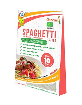 Slendier - Spaghetti Style 400 grammi (sgocciolato 250g) - FIOR DI LOTO
