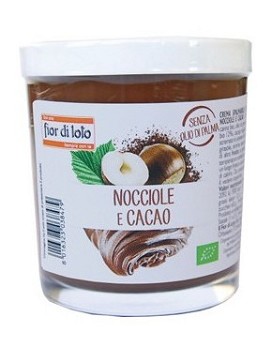 Crème Biologique de Noisettes et Cacao 200 grammes - FIOR DI LOTO