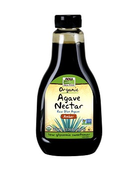 Organic Agave Nectar Amber 660 grams - NOW FOODS