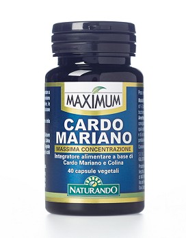 Maximum - Cardo Mariano 40 cápsulas vegetales - NATURANDO