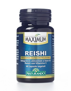 Maximum - Reishi 40 vegetarian capsules - NATURANDO