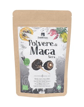 Organic Black Maca Powder 200 grams - ERBAVOGLIO