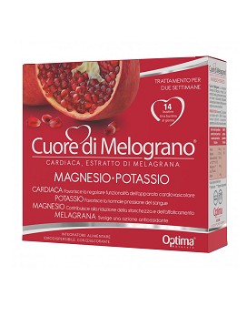 Corazón de Granada - Magnesio-Potasio 14 bolsitas de 3,7 gramos - OPTIMA