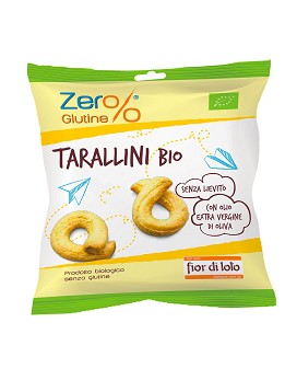 Zero% Gluten - Organic Tarallini 30 grams - FIOR DI LOTO