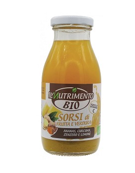 Bio Organic - Sorsi di Frutta e Verdura - Ananas Safran Des Indes Gingembre Citron 250ml - PROBIOS