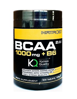 BCAA 1000mg + B6 500 tablets - NATROID