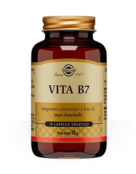 Vita B7 50 capsules végétariennes - SOLGAR