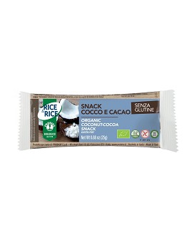 Rice & Rice - Snack di Riso alla Nocciola e Cacao 1 snack de 25 gramos - PROBIOS